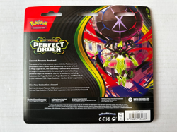 Pokemon TCG ME03 Perfect Order Chikorita 3-Pack Blister Sealed OVP English Card6 - Image 2