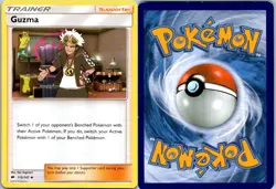 GUZMA - 115/147 Burning Shadows - POKEMON NM/M - Image 3