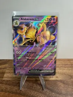 Alakazam ex (Error No Star Pattern) Pokemon BLACK STAR Promo #050 Holo - Image 1
