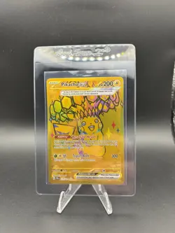 Pikachu ex 179/131 Hyper Rare Prismatic Evolutions Pokemon Card - Image 1