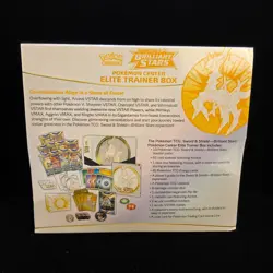 Sealed Brilliant Stars Pokemon Center Elite Trainer Box Exclusive SWSH09 ETB - Image 4