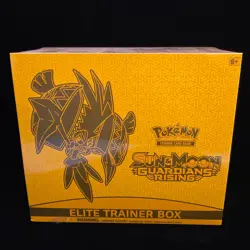 Sealed Guardians Rising ETB Pokemon TCG Sun & Moon SM02 Elite Trainer Box - Image 1