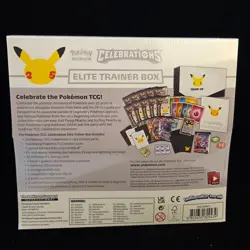 Sealed Celebrations Elite Trainer Box Pokemon TCG ETB - Image 4