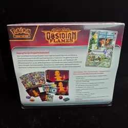 Sealed Obsidian Flames Pokemon Center Elite Trainer Box Exclusive SV03 ETB - Image 4