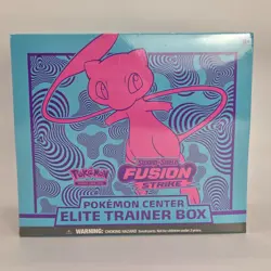 Sealed Fusion Strike ETB Pokemon Center Sword & Shield Elite Trainer Box SWSH08 - Image 1
