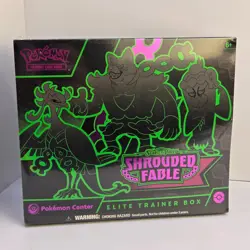 Sealed Shrouded Fable Pokemon Center Elite Trainer Box Exclusive ETB - Image 1