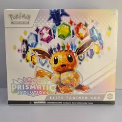 Sealed Prismatic Evolutions Pokemon Center Elite Trainer Box Exclusive - Image 1