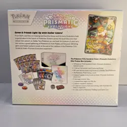 Sealed Prismatic Evolutions Pokemon Center Elite Trainer Box Exclusive - Image 4