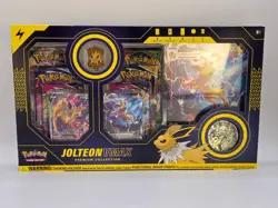 Sealed Pokemon Jolteon Evolution VMAX Premium Collection Box - Image 1