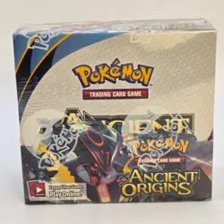 Sealed XY Ancient Origins Booster Box Pokemon Booster Box with Acrylic - Image 3