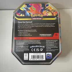 Pokemon TCG Mega Charizard X + Y ex Sealed Tin Bundle Lot Set Of 2 - Image 3