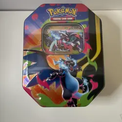 Pokemon TCG Mega Charizard X + Y ex Sealed Tin Bundle Lot Set Of 2 - Image 4