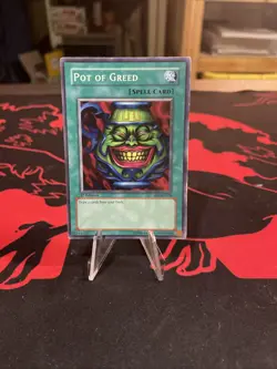Yu-Gi-Oh! Pot of Greed SD4-EN018 1st Edition - Image 1