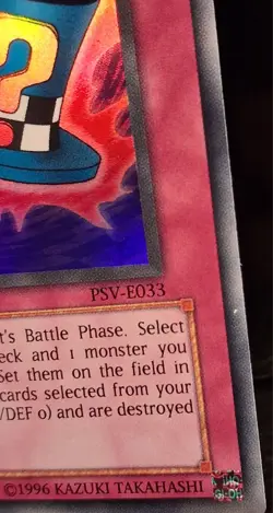 Yu-Gi-Oh Magical Hats Pharaoh's Servant Euro Print Super Rare NM - Image 2