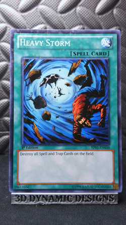 | Yugioh Heavy Storm BP01-EN038 1st Starfoil Rare Battle Pack Epic Dawn NM 🔥 | - Image 1