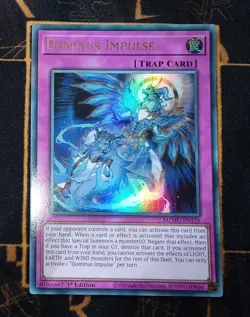 YUGIOH Dominus Impulse (MZMU-EN126) Ultra Rare 1st Edition Near Mint - Image 1