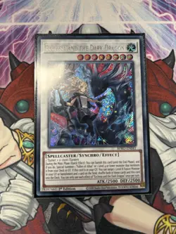 Ecclesia and the Dark Dragon BPRO-EN041 Secret Rare NM 1st Ed Yugioh - Image 1