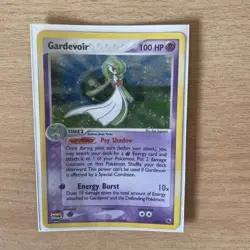 Gardevoir 7/109 EX Ruby & Sapphire Holo Rare Pokemon TCG Near Mint *SWIRL* - Image 1