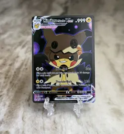 Mimikyu Pikachu Vcos Full Art Fan Art One Piece NM - Image 1
