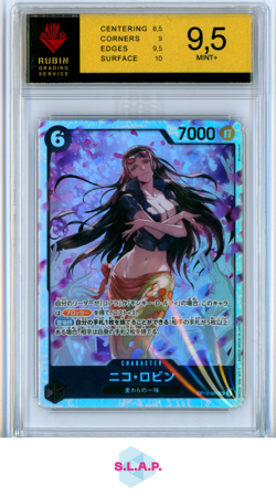 NICO ROBIN ONE PIECE OP12-087 2025 LEGACY OF THE MASTER SR JAPANESE RGS 9.5 - Image 1
