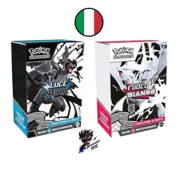 POKEMON FUOCO BIANCO E LUCE NERA BUNDLE CONFEZIONE 6 BUSTE - 2PZ - ITA - Image 1