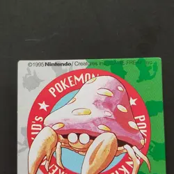1995 Early Parasect Pokemon Kids Card Nintendo Squirrel Charizard Bulbasaur Char - Image 2