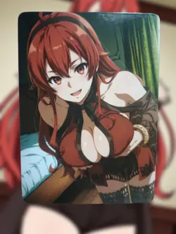 Eris Greyrat Mushoku Tensei Anime Waifu Sexy Goddess Doujin Lewd Hentai Card - Image 1