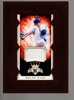 2015 Diamond Kings DK Minis Framed Materials #110 Nolan Ryan 4/49 - Image 1