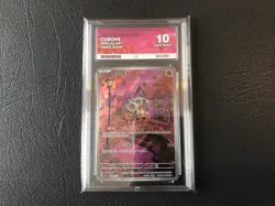 Pokemon TCG Cubone Illustration Rare Card 0407/07 Chinese Exclusive Ace 10 - Image 1
