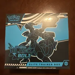 Pokemon TCG Scarlet & Violet: Black Bolt - Elite Trainer Box ETB -New and SEALED - Image 1