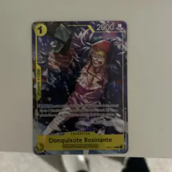 Donquixote Rosinante OP12-108 R Alt Art Illustration Box Promo ENGLISH One Piece - Image 2