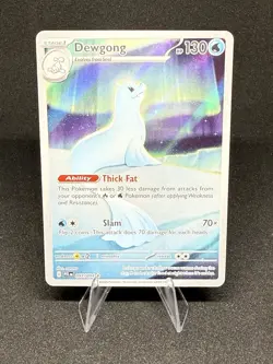 Pokemon Card 2025 DEWGONG Illustration Rare IR 097/094 Phantasmal Flames NM/M - Image 1