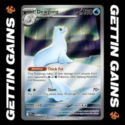 Dewgong - 097/094 - Illustration Rare - Phantasmal Flames - Pokemon Card - NM/M - Image 1