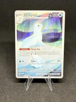 Pokemon Card 2025 DEWGONG Illustration Rare IR 097/094 Phantasmal Flames NM/M - Image 1
