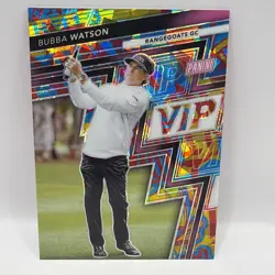2025 Panini NSCC VIP GOLD Pack #63 Bubba Watson HELLO SPARKLE PRIZM - /45 - Image 1