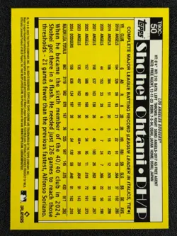Shohei Ohtani 2025 Topps Chrome Silver Pack DODGERS #T90C-50 B - Image 2