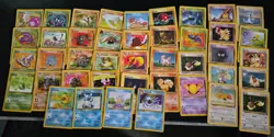 Vintage Pokemon WOTC Joblot/Bundle 40 Cards - MP-LP Condition Lot 2 - Image 1