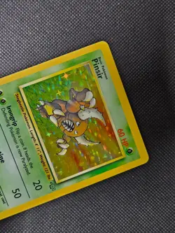 Pokemon TCG Pinsir 9/64 Jungle Unlimited Rare Holo Vintage Card - Image 3