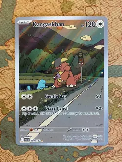 Pokemon Card TCG - Kangaskhan 204 Illustration Rare Destined Rivals Near Mint - Image 1