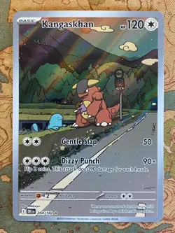 Pokemon Card TCG - Kangaskhan 204 Illustration Rare Destined Rivals Near Mint - Image 2