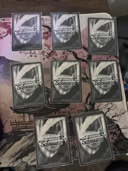 weiss schwarz lot Blue Archive English/Japanese (SR/RR/R) 13 Cards - Image 2