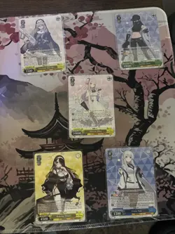 weiss schwarz lot Blue Archive English/Japanese (SR/RR/R) 13 Cards - Image 3