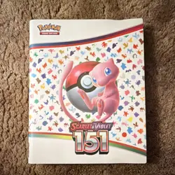 Pokemon TCG Scarlet & Violet 151 Complete Card Set with Binder Mew Charizard - Image 1