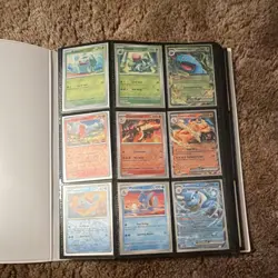 Pokemon TCG Scarlet & Violet 151 Complete Card Set with Binder Mew Charizard - Image 2