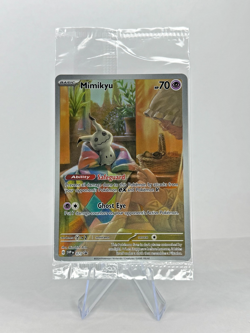 Pokemon TCG NM SEALED Mimikyu 075 Sv: Scarlet & Violet Promo Cards Holo 2024 - Image 1