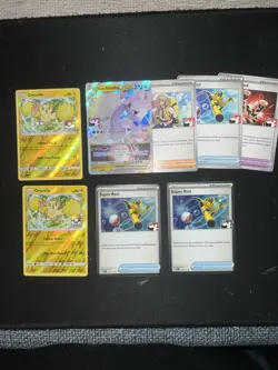 Stamped Promo Pokemon Card Collection Vintage Holos Bangers Full Art NM - Image 1