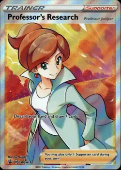 Professor's Research Holofoil Promo SWSH: Sword & Shield Promo Cards SWSH152 NM - Image 1