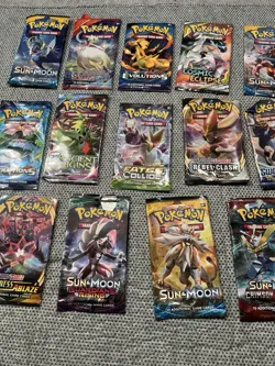 Vintage Booster Pack Wrapper Lot Pokemon Card Collection Opened Arts - Image 3