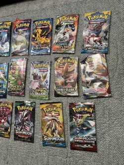 Vintage Booster Pack Wrapper Lot Pokemon Card Collection Opened Arts - Image 4