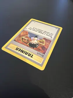 Brock 98/132 Gym Heroes Unlimited 2000 Pokemon Card Rare NM - Image 5